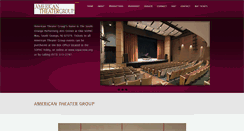 Desktop Screenshot of americantheatergroup.org